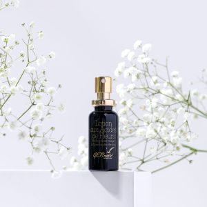 Lotion aux acides de fleurs